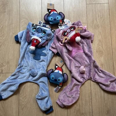 Disney STITCH Primark Perro Gato Mascota Tazón o Perro Caminar Plomo o Perro Cama o Conjunto