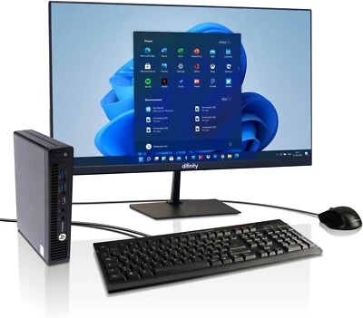 HP All in One PC Set | Intel 2.90GHz | 8GB Ram | 256GB SSD | Win11 Pro