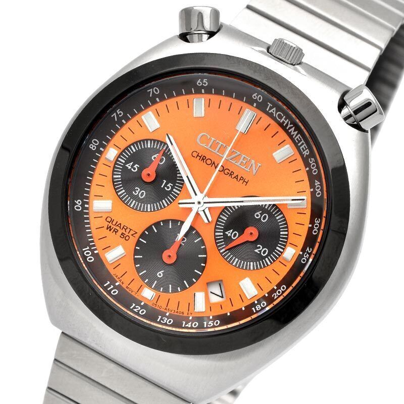 Citizen Bullhead AN3660-81X Quartz Chronograph Orange Dial Citizen Bullhead AN3660-81X Quartz Chronograph Orange Dial