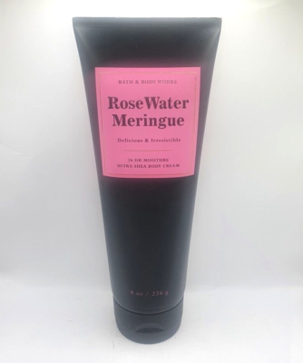 BATH AND BODY WORKS ROSE WATER MERINGUE BODY CREAM OZ
