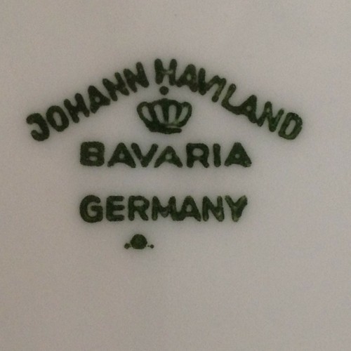 10 piatti vintage Johann Haviland Bavaria da 1/4", made in Germany - Foto 9 di 9