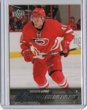 2015-16 Upper Deck Keegan Lowe Young Guns Rookie RC #246 - Carolina Hurricanes