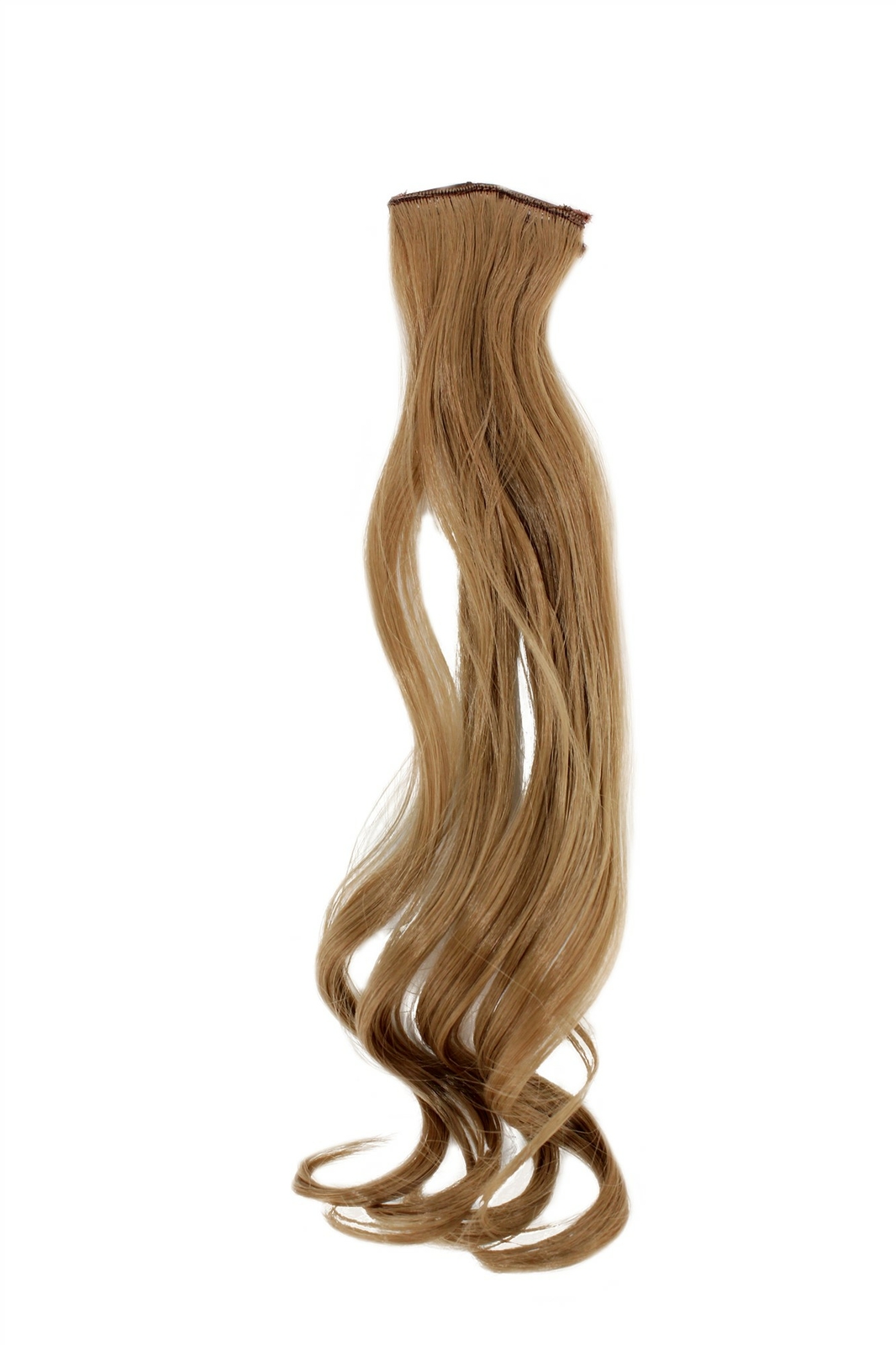 2 Clips Wavy Blonde Extension Strand YZF-P2C18-22 45Cm Hair Extension