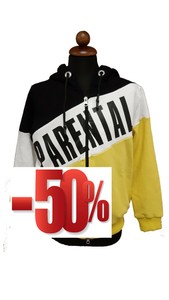 felpa parental advisory bambino