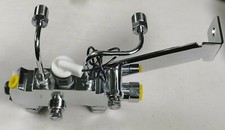 Gm 350 Proportioning Valve Kit Brake Lines Mounting Bracket Disc Drum Chrome Pv2