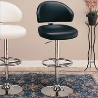 Coaster 29-inch Dining Barstool, Black And Chrome, New, Free Shipping on sale Coaster 29-inch Dining Barstool, Black And Chrome, New, Free Shipping on sale