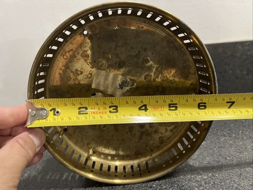 VTG Solid Brass Bird Cage Hanging Swing, Resting Bar & Food Bowls- FREE BIRD! - Picture 24 of 24