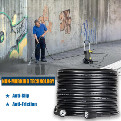 #ad 50FT High Pressure Washer Hose 5800 PSI M22 14MM Power Washer Extension Hose USA $18.99