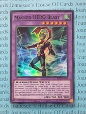 Masked HERO Blast RATE-ENSE2 Super Rare Yu-Gi-Oh Card Limited Edition New
