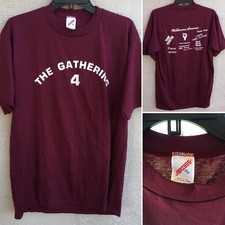 Vintage THE GATHERING 4 T-Shirt XL 46 Made In USA JERZEES