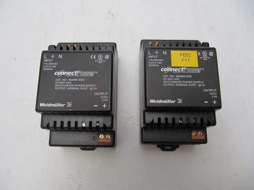 Weidmuller ConnectPower Alimentatore Switchmode 5VDC CP-SNT 24W Cat. 992889 0005 - Foto 1 di 5