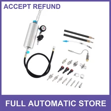 Single Metal, Rubber 19x7.6cm/7.48"x2.99"(H*D) Fuel Injector Cleaner Universal