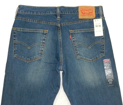 Men's Levi's Jeans NEW 511 Slim Stretch Premium Denim Tag & measured Size 32x34 - Picture 5 of 6