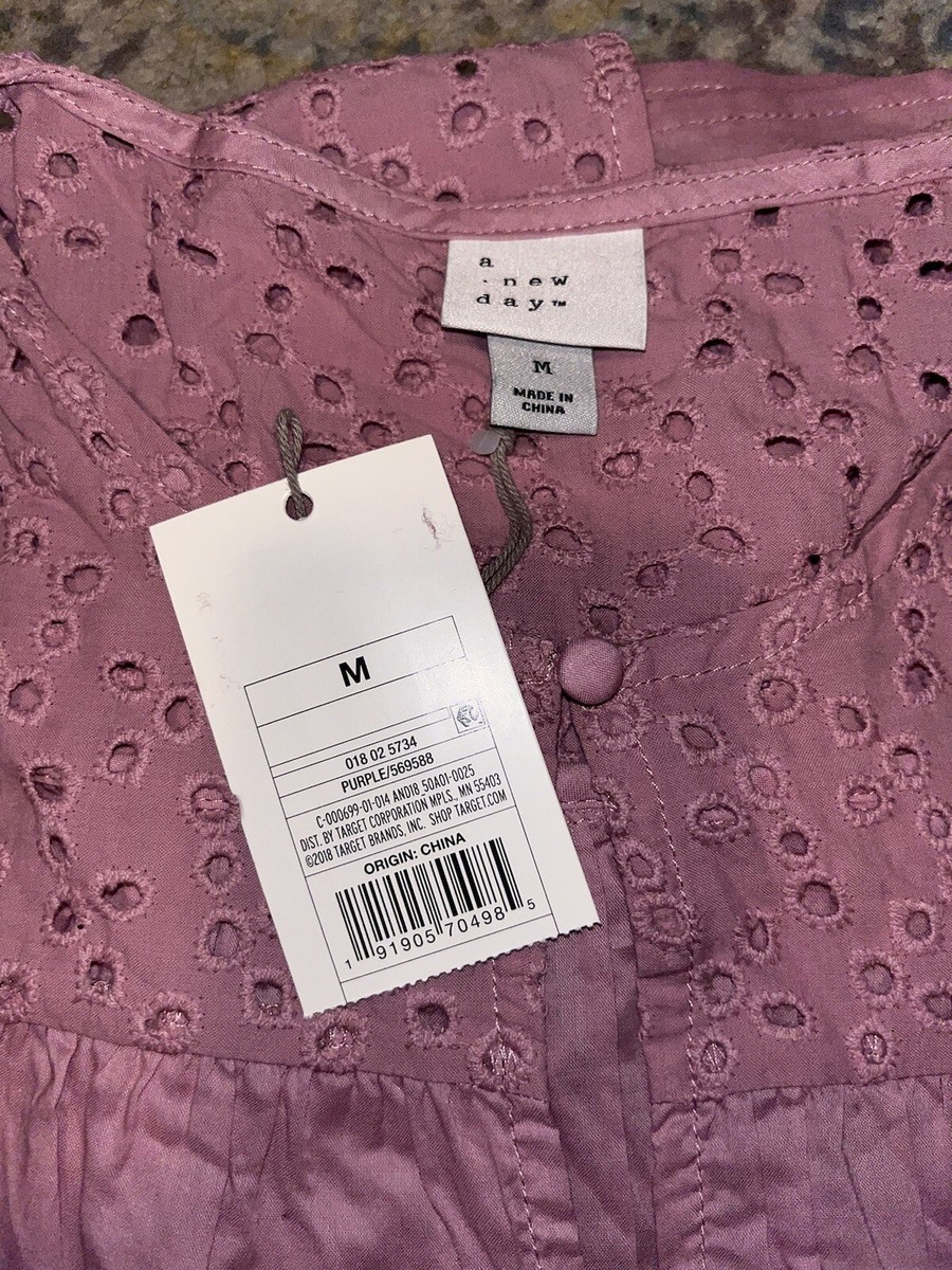 A New Day Woman's Blush Pink Blouse (Size M) | eBay