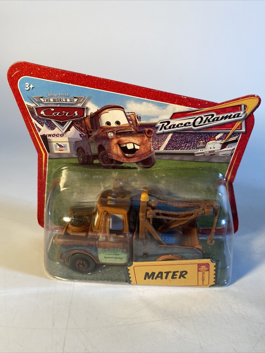 Disney Pixar The world of CARS MATER RaceO Rama short card no