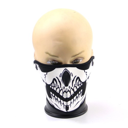 FACE MASK MOTORCYCLE BICYCLE BIKE BIKER HELMET SNOWBOARD SKI HOG SCOOTER - Bild 3 von 7