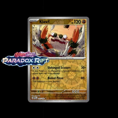 Pokemon Paradox Rift - Choose Your Card! - Holo/Reverse Holo - NM