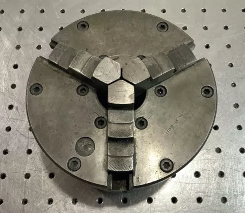 Kalamazoo 3 Jaw Buck Chuck Lathe 6” 3634 T 959