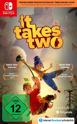 Nintendo Switch It Takes Two (2022) Couch-Koop & OVP USK 12 Top Zustand Spiel