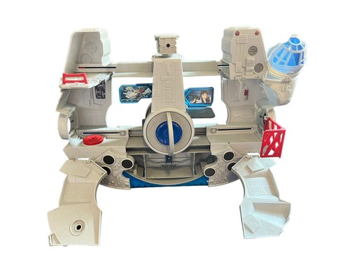 Star Wars Galactic Heroes 2-In-1 Millennium Falcon Vehicle Playset Sound Light - Picture 2 of 6