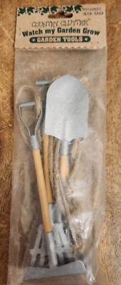 WESTRIM Mini GARDEN TOOLS 4pc NEW FAIRY Garden, Crafts, Dollhouse