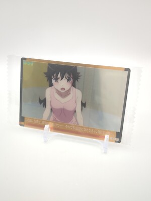 Karen Araragi No.S05 UnOpen Bakemonogatari Series wafer card 2013 TCG Japan A1