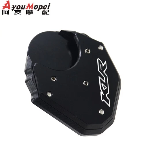 CNC Kickstand Side Stand Enlarge Enlarge Pad For Kawasaki KLR 650 2008-2023 - Picture 8 of 11