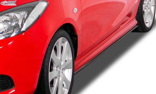 RDX Seitenschweller für MAZDA 2 (DE) 2007-2014 aus ABS Seitenleisten - Picture 2 of 4