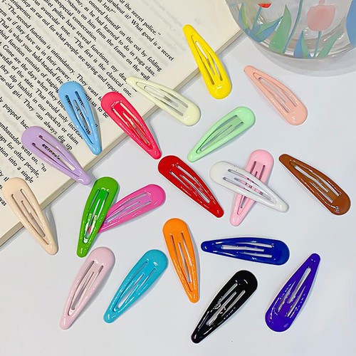 Simple Solid Color Hair Clips Fashion Hair Accessories Sweet All-match Hairpins