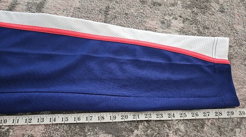 Vintage 90s Adidas Basketball Bottoms With Full Leg Zips Size 28" - Picture 8 of 9
