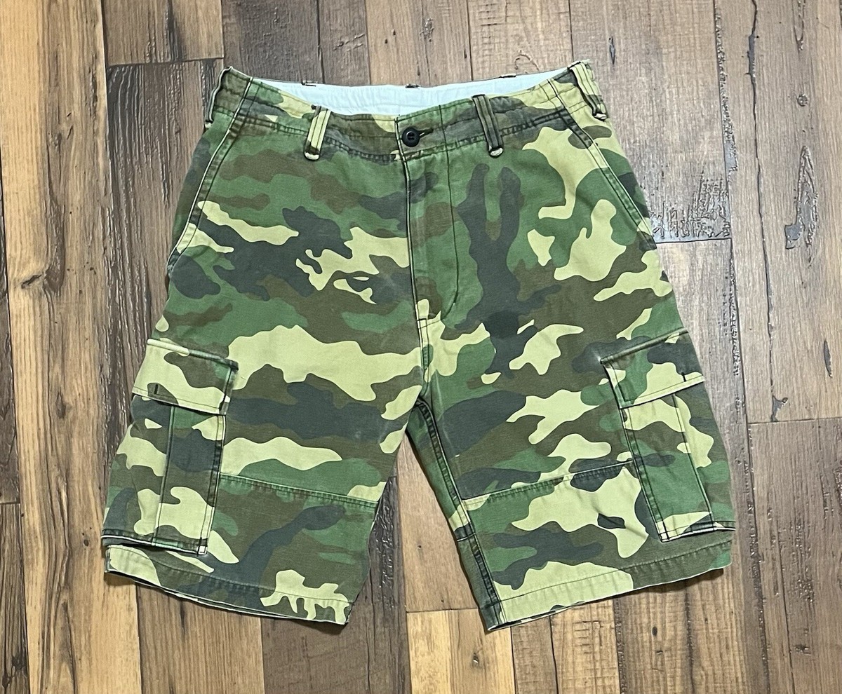 A Bathing Ape Camo Shorts 34 Medium Green | eBay