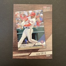 JUAN SOTO 2019 Topps 2018 TOPPS NOW REVIEW Rookie #TN-5 Washington Nationals