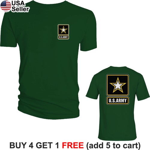 US Army Star T-Shirt Logo Military Patriotic American Gym Armed Forces Strong rf - Bild 13 von 17