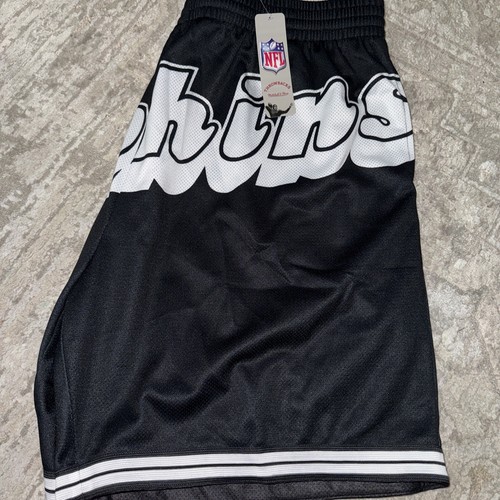 Pantaloncini a rete Miami Dolphins Mitchell & Ness Big Face 3.0 taglia 3X nuovi con etichette - Foto 3 di 3