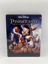 Walt Disney Pinocchio 70th Anniversary Steelbook Blu Ray DVD  Special Features