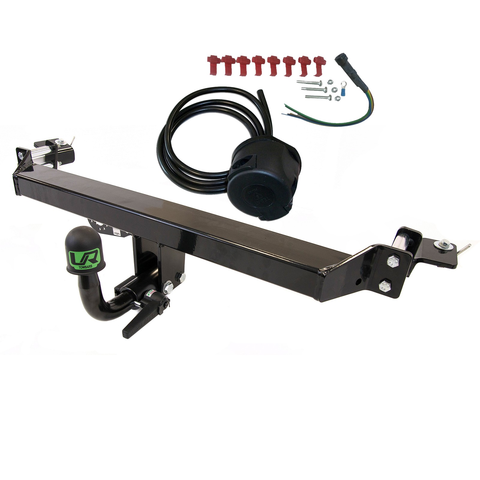 Horizontal Detachable Towbar + 12N Wiring Fits Fiat STILO 13136