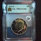 1970-S Kennedy Half Dollar 50C Proof Silver .4 ICG PR69 DCAM KM#202a