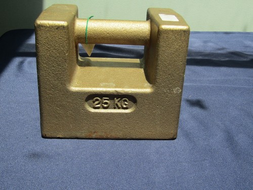 TROEMNER 25 kg  (55 POUNDS)  Calibration Weight   Grip Handle GUARANTEED