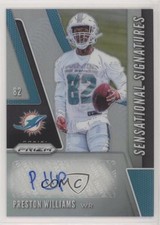2019 Panini Prizm Sensational Signatures Preston Williams #SE-PRW Auto ow1