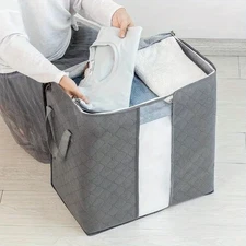 Extra Large Handle Storage Bag - Portable Clothing and Quilt Organizing Bag