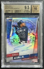 RONALD ACUNA JR. BGS 9.5 2019 TOPPS FINEST #FA-RAJ AUTOGRAPHS AUTO BRAVES 3065