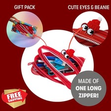 ZIPIT Monster Pencil Case for Kids, One Long Zipper Pencil Pouch, Gift-Ready ...
