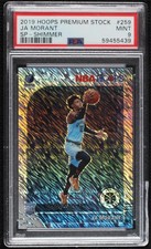 2019 NBA Hoops Premium Stock Rookie Variation Shimmer Prizm Ja Morant PSA 9 7iu