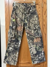 Boys Mossy Oak Break Up Country Camo Cargo Pants - Size 8M -Preowned