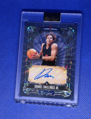 Wild Card 2023-24 5 Card Draw Daniel Skillings Jr. Auto Basketball #5CDC-DSA 2/2