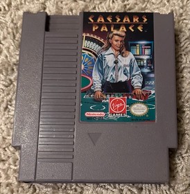 Caesars Palace (Nintendo Entertainment System NES, 1991) Cartridge w/ Sleeve