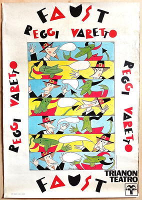 Steigeisen. Faust. Teatro Trianon Rom 90er Jahre Gianfranco Varetto