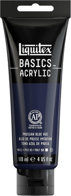 BASICS Acrylic Paint, 118Ml (4-Oz) Tube, Titanium White