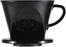 Melamine Pour Over Coffee Maker with 3 Drip Holes, Pour Over Coffee Dripper F...