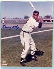 LARRY DOBY-autograph on 8x10